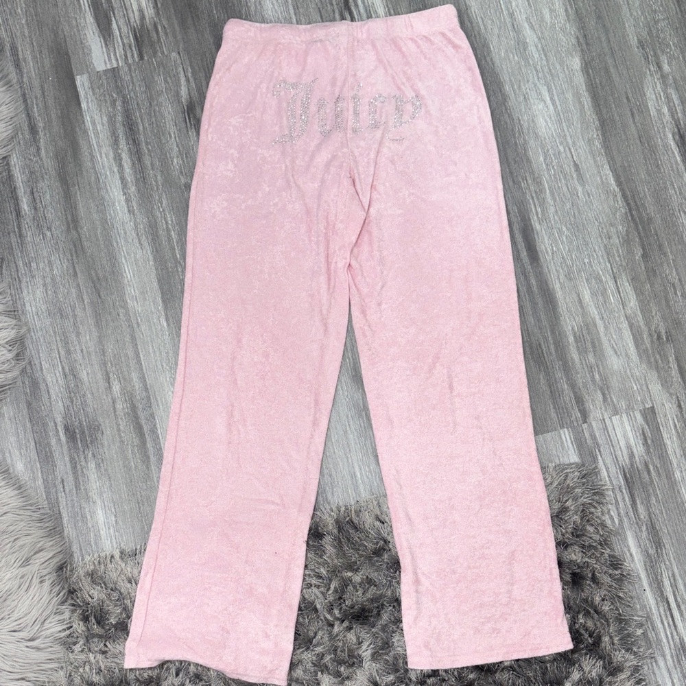 Juicy Couture Light Pink Velour Lounge Pants